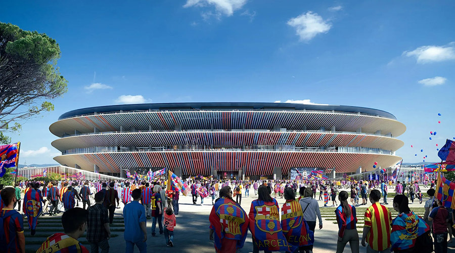 El nuevo Camp Nou premiado en los International Architecture Award 2023 1