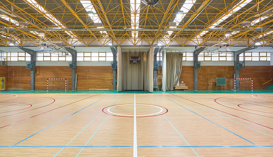 Gerflor renueva la pista del pabellón central del CSD