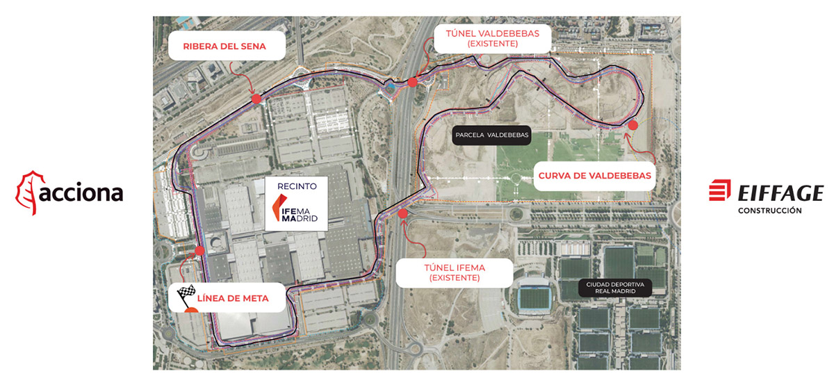 Madring - Circuito urbano de fórmula 1 en Madrid ""