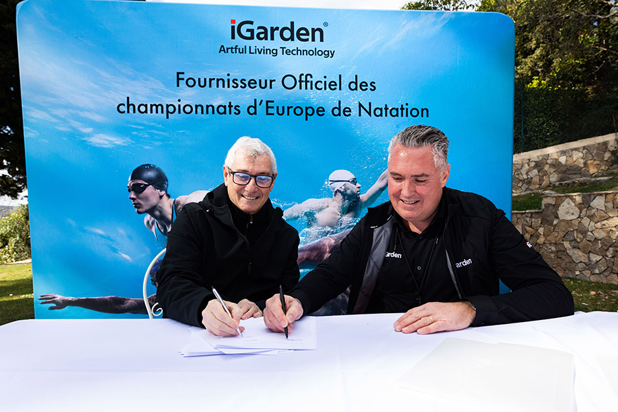 iGarden and the French National Swimming Federation ""