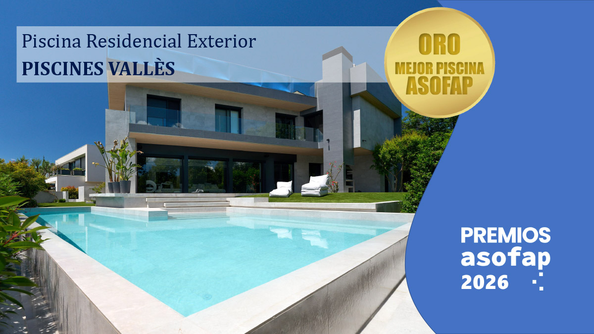 01 Premios ASOFAP 2026 - Piscina Residencial Exterior Oro ""