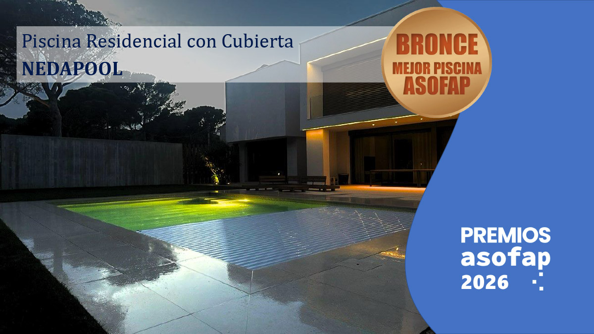 04 Premios ASOFAP 2026 - Piscina Residencial con Cubierta Bronce ""