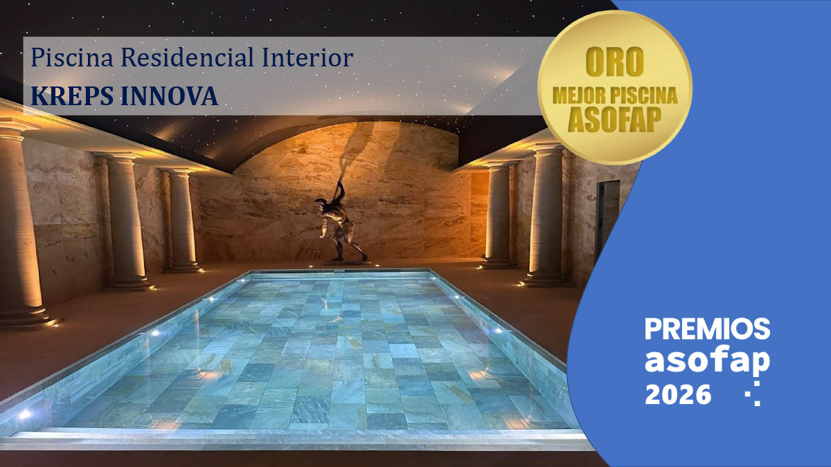 07 Premios ASOFAP 2026 - Piscina Residencial Interior Oro ""