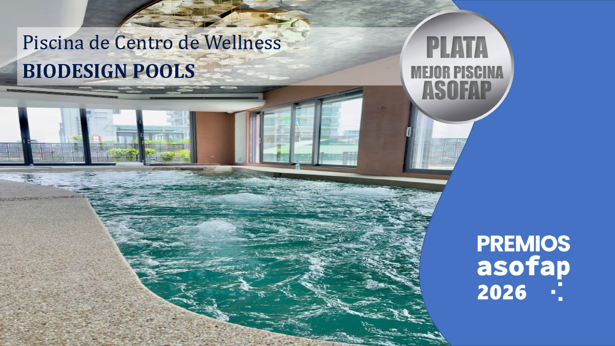 16 Premios ASOFAP 2026 - Piscina de Centro de Wellness Plata ""